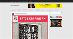 Desktop Screenshot of fatoskarahasan.com
