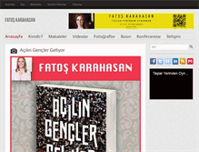Tablet Screenshot of fatoskarahasan.com